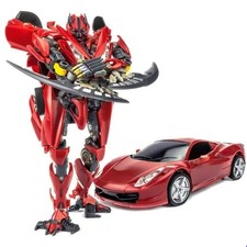 Transformation BMB Toys BS01 Ferrari Enlarged Red Supercar Action Figure Model
