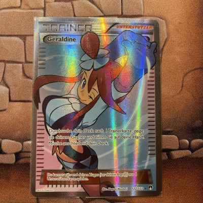 Pokémon Geraldine 122/122 Turbofieber DE NM
