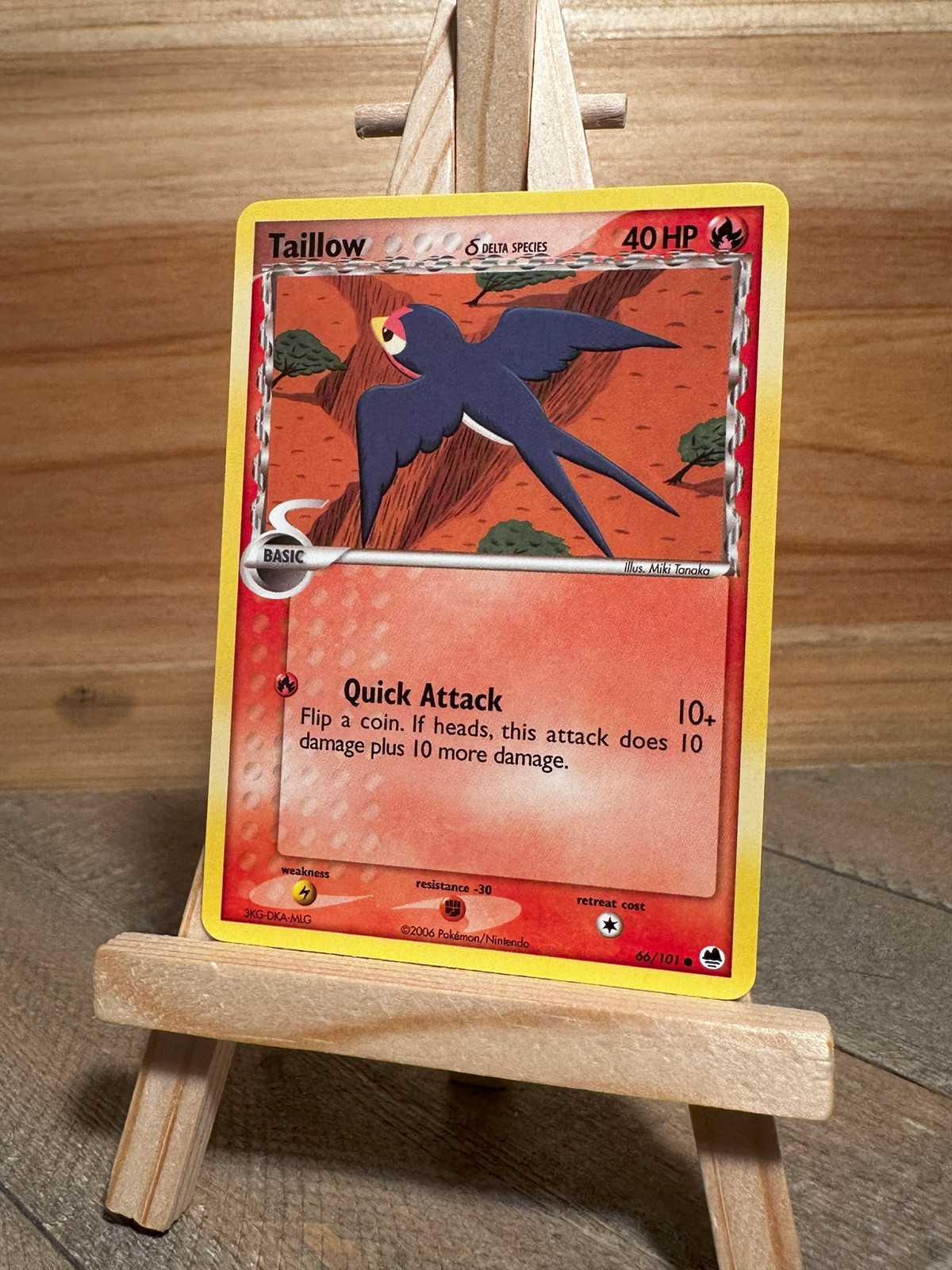 Pokemon Dragon Frontiers Taillow (Delta Species) #66/101 NM