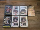 Sega Genesis 7 Sports Game Lot Trophy Soccer Pat Riley Joe Montana Nba 94 95 96