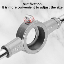 Metric Tap  Die Set 40pcs, Rethreading Tool Kit, Coarse/Fine Threads RepairxMlS