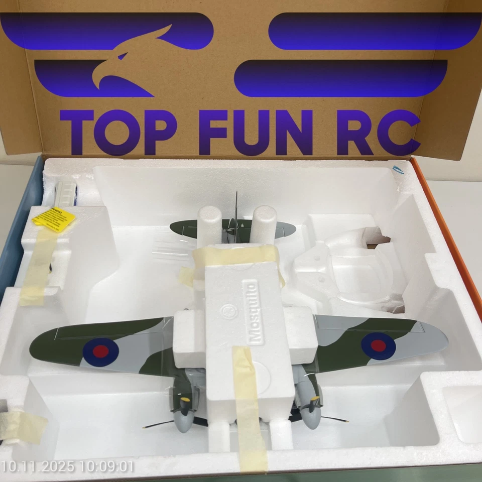 PARKZONE MOSQUITO MK VI BNF ULTRA MICRO SERIES AIRPLANE KIT - Image 2 of 4