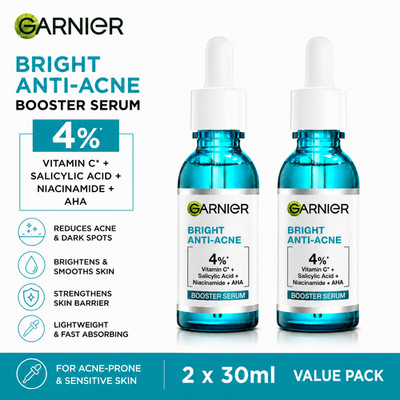 Garnier Skin Naturals Bright Complete Anti -Acne Booster Serum 30 ml