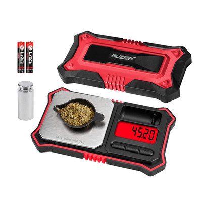 Fuzion Digital Pocket Scale, 200G X 0.01G Jewelry Gram Scale, 6 Units Conversion