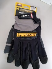 1-PAIR IRONCLAD LARGE HEAVY DUTY UTILITY GLOVES HUG-04-L "NEW"