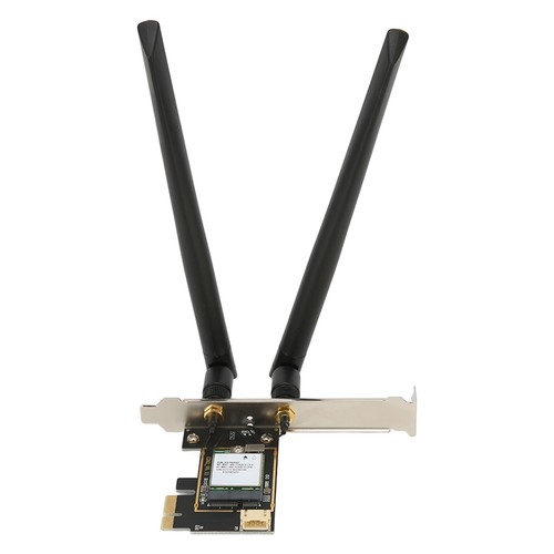 Wireless WiFi 6 PCIE Card With 2 Antenna 1800Mbps 2.4Ghz 5Ghz Support MU MIMO CB - Bild 4 von 22