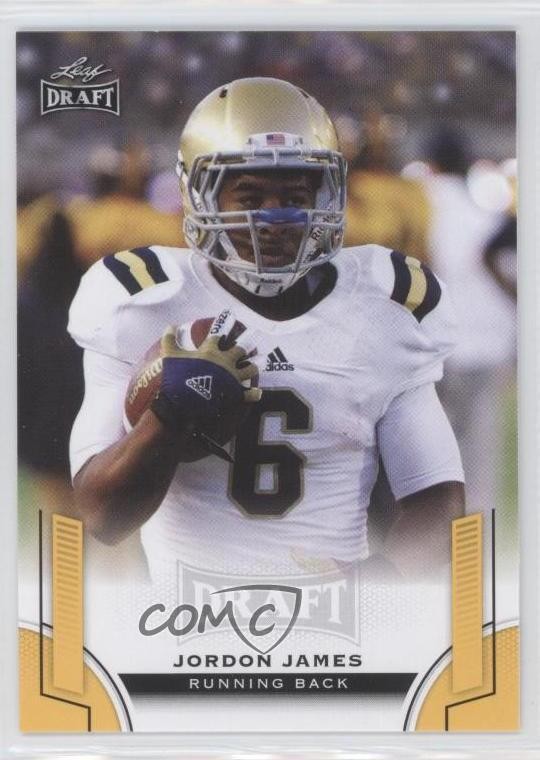 2015 Leaf Draft Gold Jordon James Jordan James #73 0a1