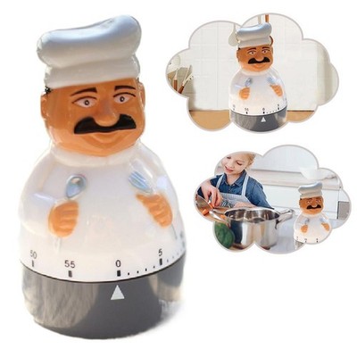 +Küchentimer Restaurant Chef 60 Minuten Backen Timer Manuell Backofen Timer   Y8P2