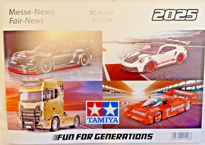 TAMIYA Carson Messe Neuheiten 2025 75 Seiten Deutsch