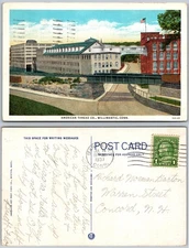 American Thread Company Willimantic CT Postcard