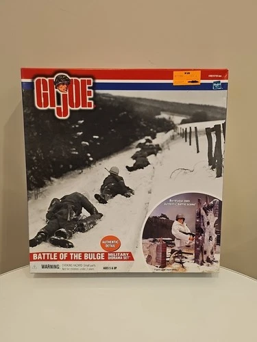 GI Joe Battle of the Bulge Military Diorama Set 2000 Hasbro 57697