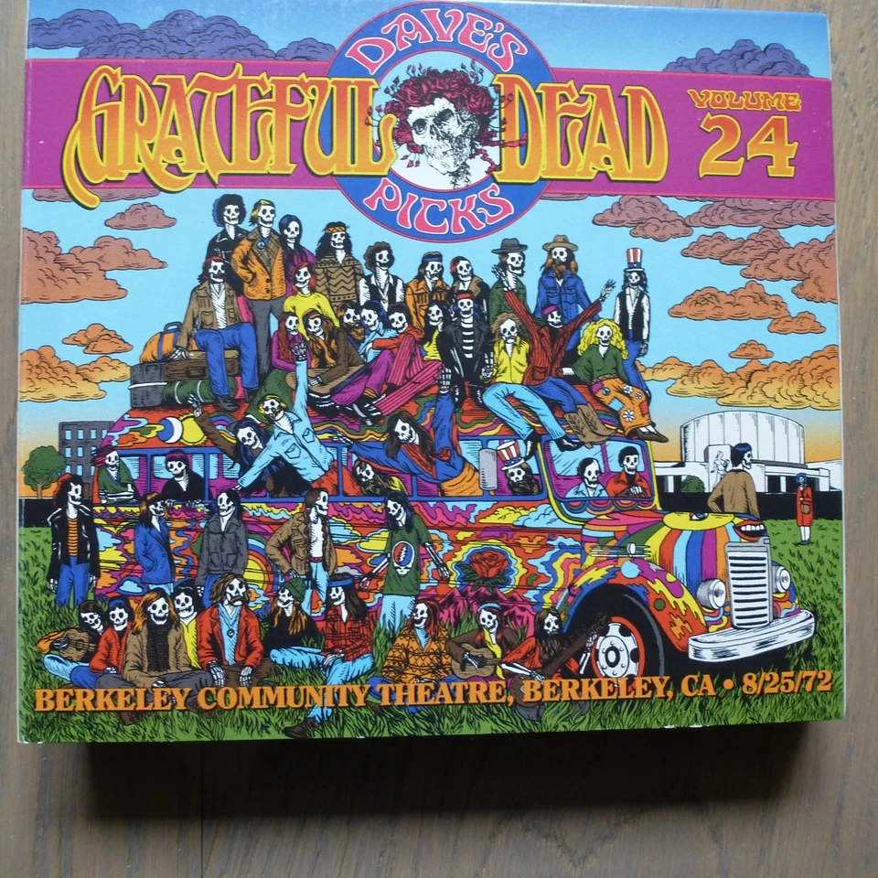 Grateful Dead Dave's Picks Vol. 24 Berkeley Comm. Thea, Berkeley, CA, 08/25/72