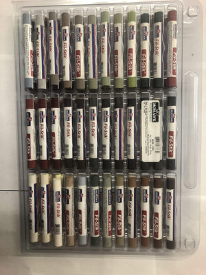 Fil Stik Putty Stick 72 Count Clear Semi-Hard Waterproof Filler Putty Stick for 