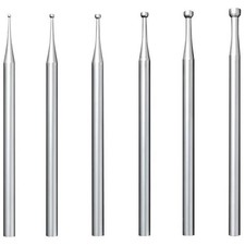 843cm Tige Fabrication de Bijoux Fraises Fil Bouleuse Pointes Argent 6 Pièces