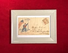 RARE CIVIL WAR ERA UNION PATRIOTIC POSTAL COVER / ENVELOPE / "DEATH TO TRAITORS"