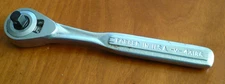 EUC Vintage V - 43186 1/4" CRAFTSMAN RATCHET w/ detent on rotation lever    3