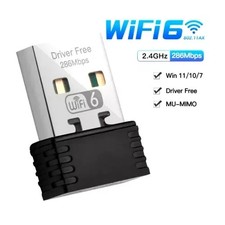 2860Mbps Wireless USB WiFi Adapter Dongle LAN 802.11/b/g/n 2.4Ghz Laptop PC NEW