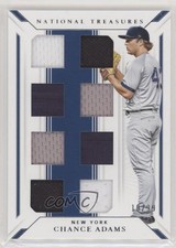 2019 Panini National Treasures Game Gear Material Eights 10/99 Chance Adams 5x8