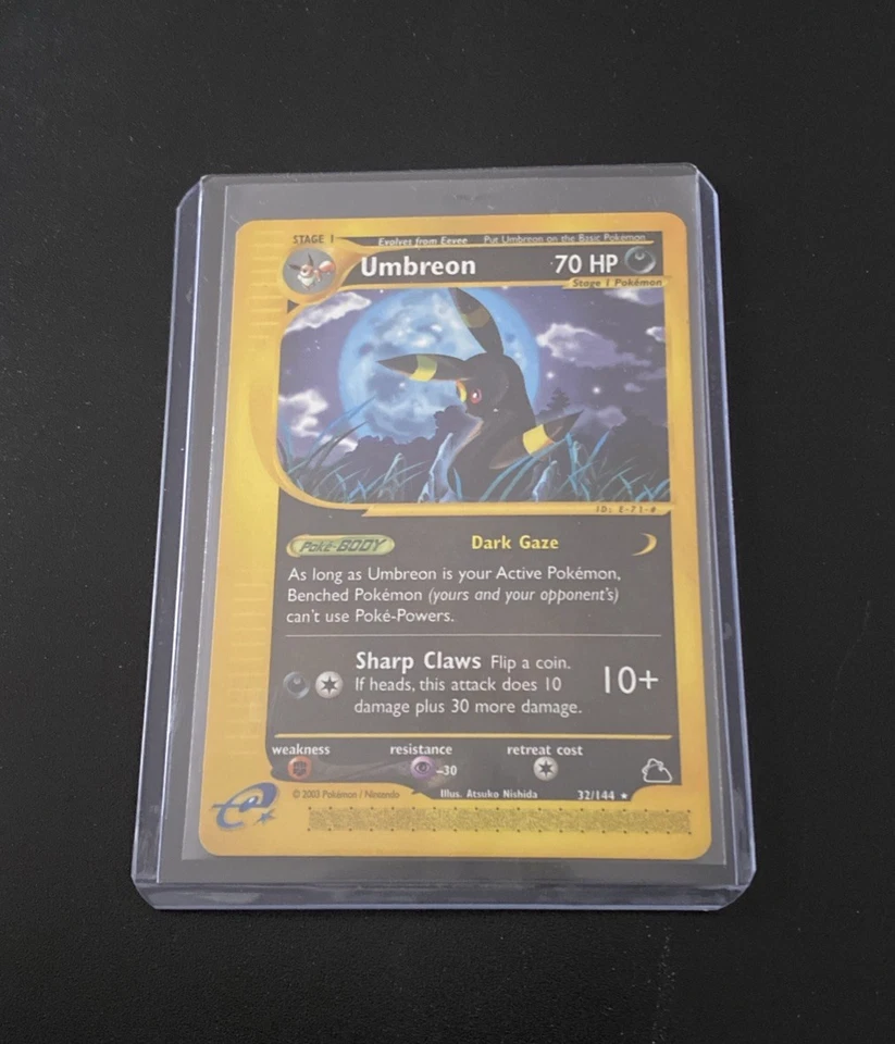 Umbreon Skyridge -  32/144 - Non Holo - Rare - Pokemon card WOTC Nice Condition  - Image 2 of 4