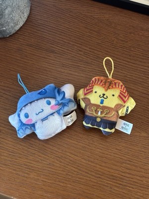 Yugioh x Hello Kitty Exodia & Blue Eyes White Dragon Plush Charm Anhänger