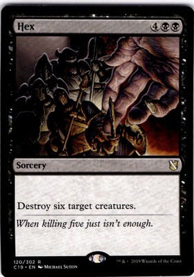 MTG Hex Commander 2019 Rare #120
