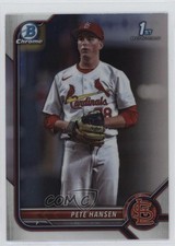 2022 Bowman Draft Chrome Refractor Pete Hansen #BDC-128 09wc