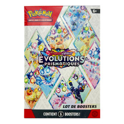 Pokemon Prismatic Evolutions Booster Bundle (6 Packs) - French Sealed