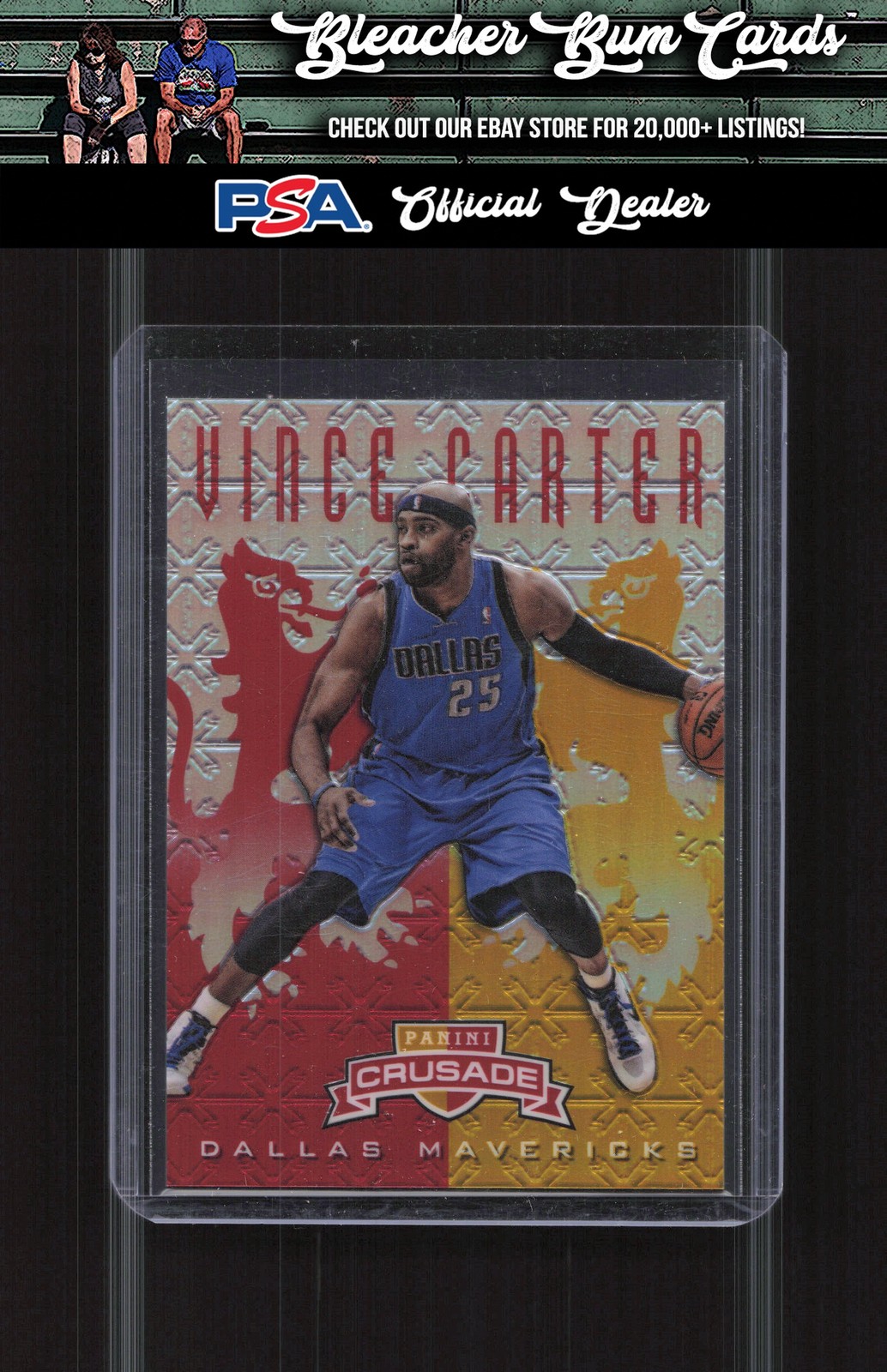 2012-13 Panini Crusade 283 Vince Carter Crusade Red #/99