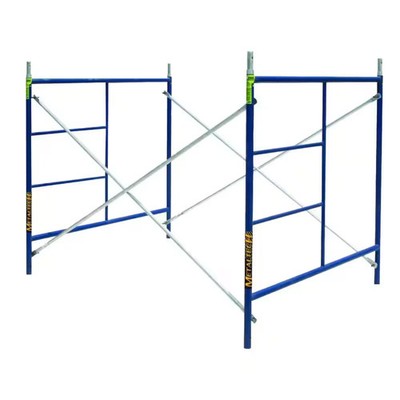 Saferstack Scaffold Section 1-Story Frame Set w/ Galvanized Cross Braces 5 x 7