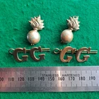 WW1 Grenadier Guards Regiment Shoulder Title Badge Matching Set