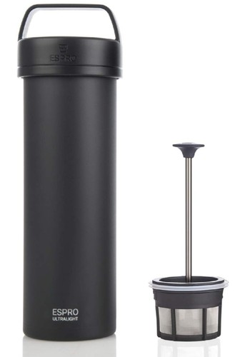New ESPRO Ultralight Coffee Press BLACK 16OZ hot cold travel - Picture 4 of 9