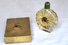 vintage empty Devon Violets florogen perfume bottle with original box