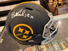 BILL COWHER PITTSBURGH STEELERS SBXL ECLIPSE FULL SIZE AUTHENTIC HELMET JSA