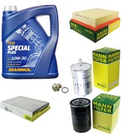 Mann Inspektionspaket 5L Mannol Special Plus 10W-30 FüR VW Golf III 1.8 2.0 1.6