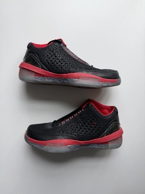 DS Air Jordan 2010 Team Black Red Size 10 Professionally Reglued with OG Box