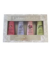 Crabtree Evelyn Hand Therapy Four Piece Gift Set in Box 0.9oz Each