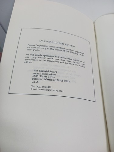 Die Bedeutung des Heiligen Korans von Abdullah Yusuf Ali grünes Leder - Bild 7 von 24