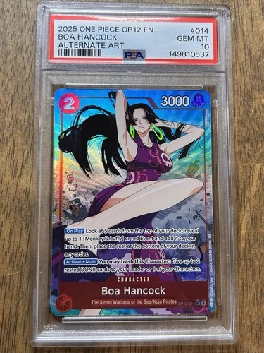 Boa Hancock 2025 Boa Hancock #OP12 Alt Art
