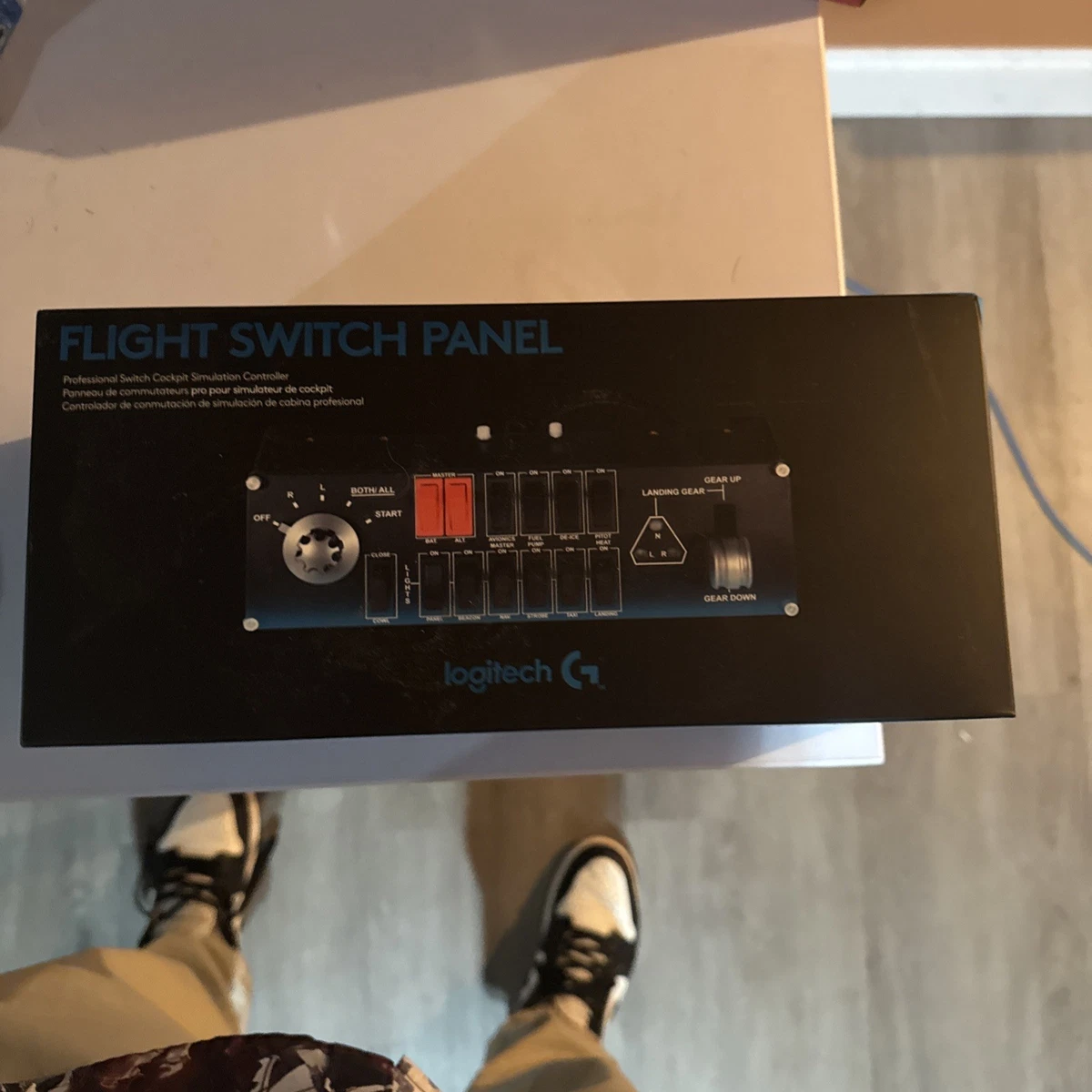 Logitech Flight Instrument Panel Video Game Controllers for sale