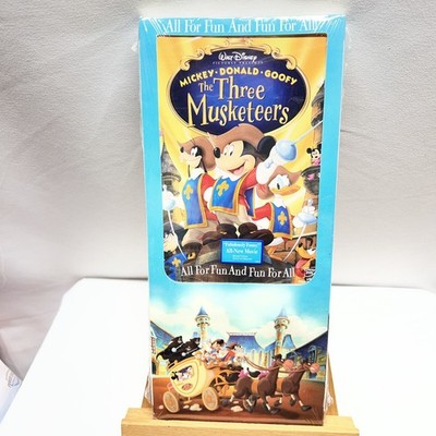 NEW! Mickey Donald Goofy: The Three Musketeers DVD Factory Sealed
