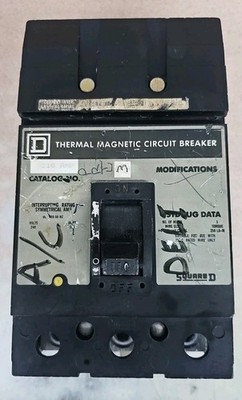 Square D Q232110 I-Line Circuit Breaker 110A 3P 240V 3PH Type Q2 110 Amp 3 Pole