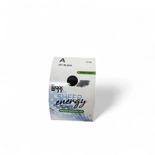 L'EGGS Pantyhouse A Jet Black Sheer Energy Compression Medium Support Hosiery