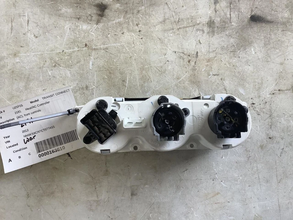 Controles delanteros de CA de control de temperatura para 10-13 TRANSIT CONNECT 340873 Foto 2 de 4
