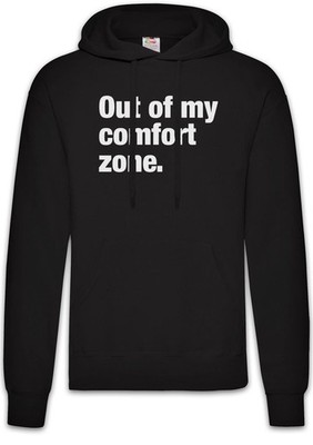 Out Of My Comfort Zone Herren Hoodie Pessimismus Nihilist Skeptiker Sozialphobie