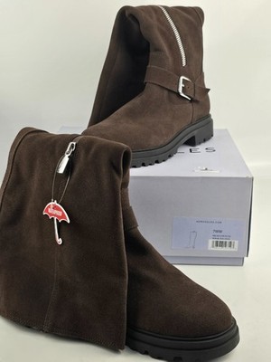 Aerosoles Micah Women's Brown Suede Knee-High Boots US Size 9.5M