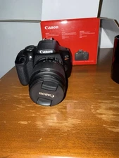 Canon EOS Rebel T7 EF-S 18–55mm f/3.5–5.6 IS II Digital SLR Camera - Black 