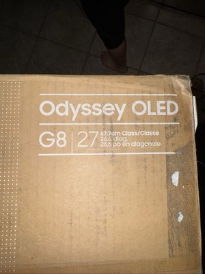 SAMSUNG Odyssey OLED G8 S27FG812 27'' Gaming Monitor QD-OLED in 4K 240Hz 0.03ms