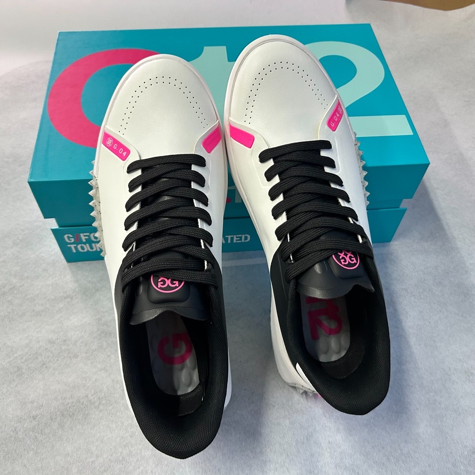 G/FORE Men's G.112 GOLF Shoes SNOW/ONYX Golf Sneakers Size US 10-12 New ...
