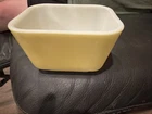 Vintage Pyrex Pale Yellow Refrigerator Dish 501B 1-1/2 Cup No Lid