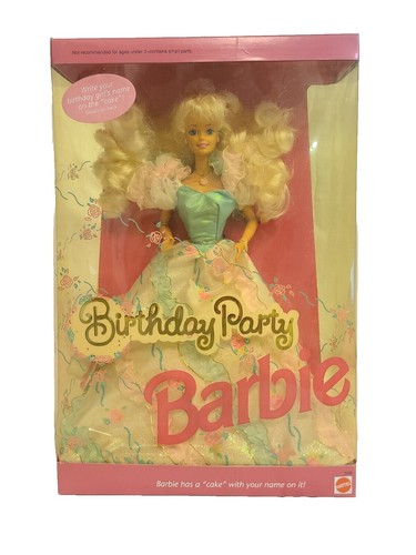 1991 Birthday Surprise Barbie Vintage Collectible JAPAN | eBay